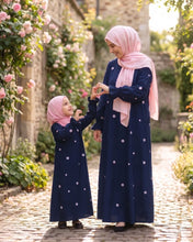 Mini Flower  Mommy & Me Abaya Set