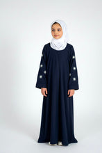 Twinkle Noor Abaya-navy blue