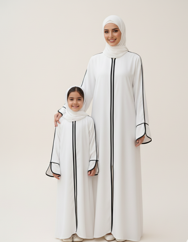 Noor Contrast Abaya