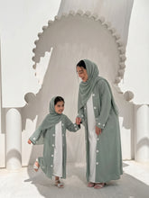 Ward Al Jannah 2PC Mommy and Me  Abaya