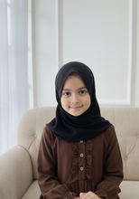 Cocoa Frill kids Abaya