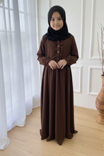Cocoa Frill kids Abaya
