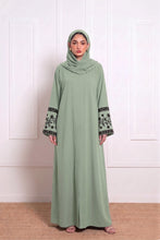 sleeves Embroidry abaya