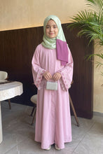 Dusty Pink Kids Abaya