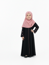 kids bow abaya