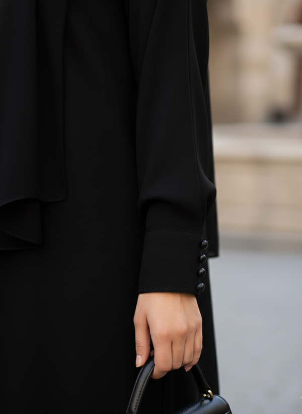 Essential Black abaya