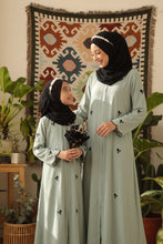 Flower Style Mommy And me Abaya set