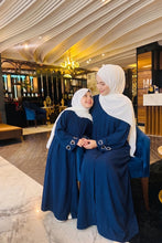 Mommy And Me Heart sleeve Abaya