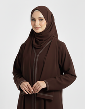 Cinnamon Lined Abaya