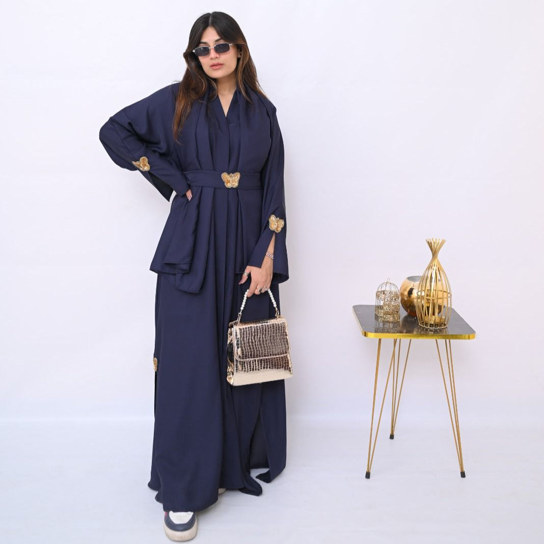 Stylish Belt Abaya