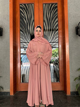 Blush Bow Elegance Abaya-27/191