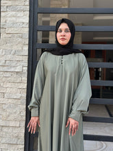 Brown Grace Front-Close Abaya 95,96,97