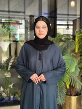 Royal Amber Front-Open Abaya