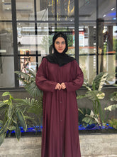 Royal Amber Front-Open Abaya
