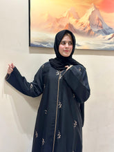 Elegant Embroidered Abaya-159