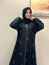 Elegant Embroidered Abaya-159