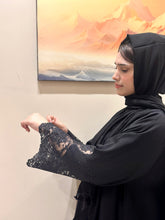 Elegant Patchwork Abaya-105