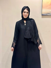Elegant Patchwork Abaya-105