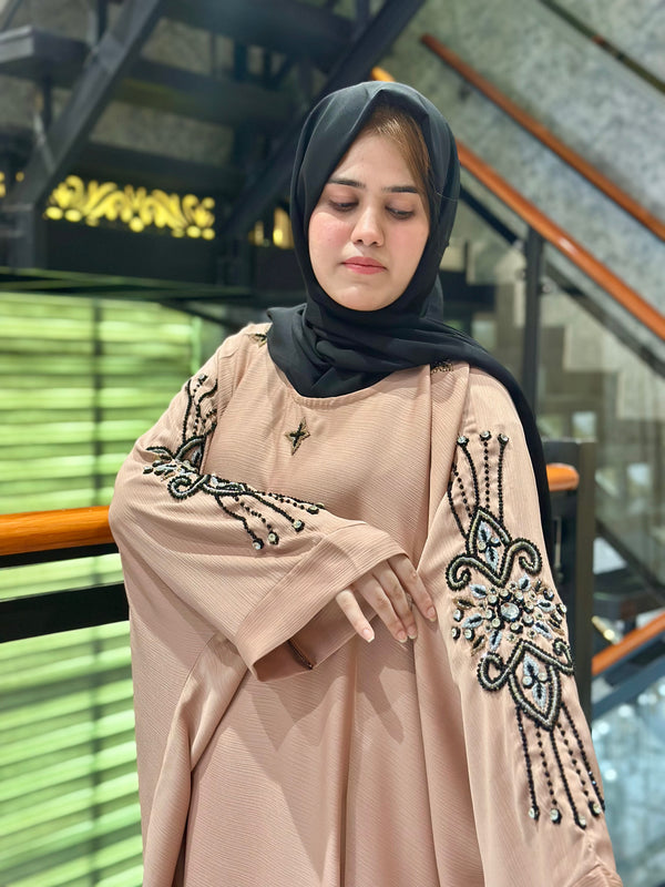Elegant Handwork Abaya-113