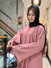 Elegant Stone Work Abaya-103