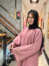 Elegant Stone Work Abaya-103