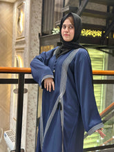 Refined Piping Abaya-117