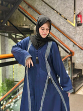 Refined Piping Abaya-117