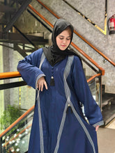 Refined Piping Abaya-117