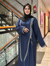 Refined Piping Abaya-117