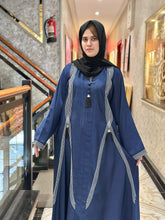 Refined Piping Abaya-117