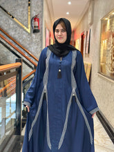 Refined Piping Abaya-117