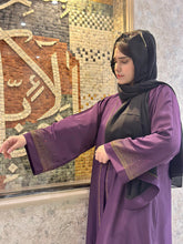 Elegant Stone Work Abaya-104