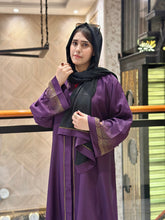 Elegant Stone Work Abaya-104