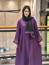 Elegant Stone Work Abaya-104
