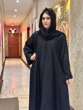 Elegant Stone & Embroidered Abaya-109