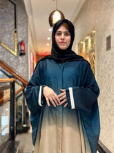 Triple Shaded Abaya Zinc-135