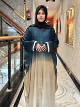 Triple Shaded Abaya Zinc-135