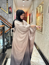 Triple Shaded Front Close Kaftan abaya-133
