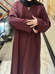 Elegant Embellished Abaya-130