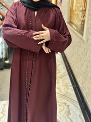 Elegant Embellished Abaya-130