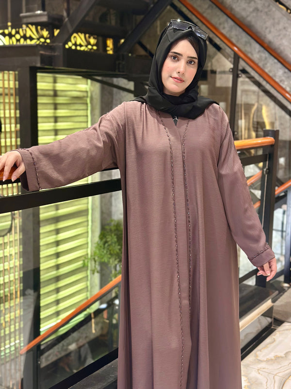 Elegant Embellished Abaya-132