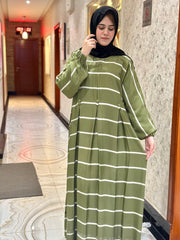Elegant Panel Abaya-128
