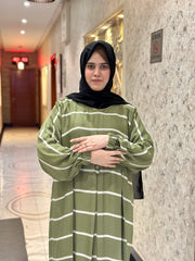 Elegant Panel Abaya-128