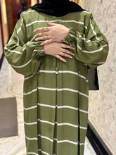 Elegant Panel Abaya-128