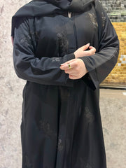 Elegant Bunch Embroidered Abaya-125