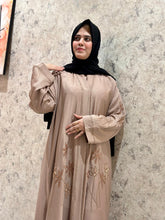 Embroidered Stonework Abaya-126