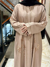 Embroidered Stonework Abaya-126