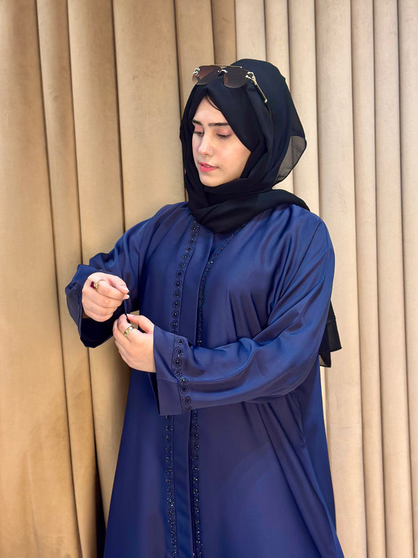 Elegant Embellished Abaya-143