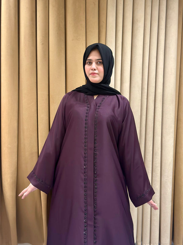 Elegant Embellished Abaya-141