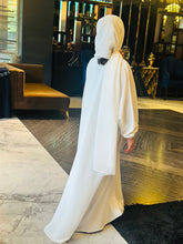 Kids Basic White Abaya-255